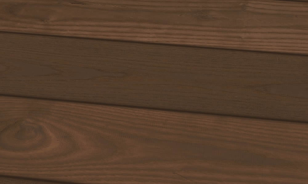 Thermoesche Terrassendiele 21x130mm glatt KD Nut und Feder Kopfseitig Endlosverlegung