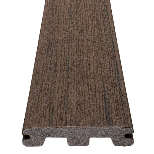 Wpc Timbertech Timbertech WPC Terrassendiele Dark Cocoa Prime+ 24x136mm seitl. genutet ...