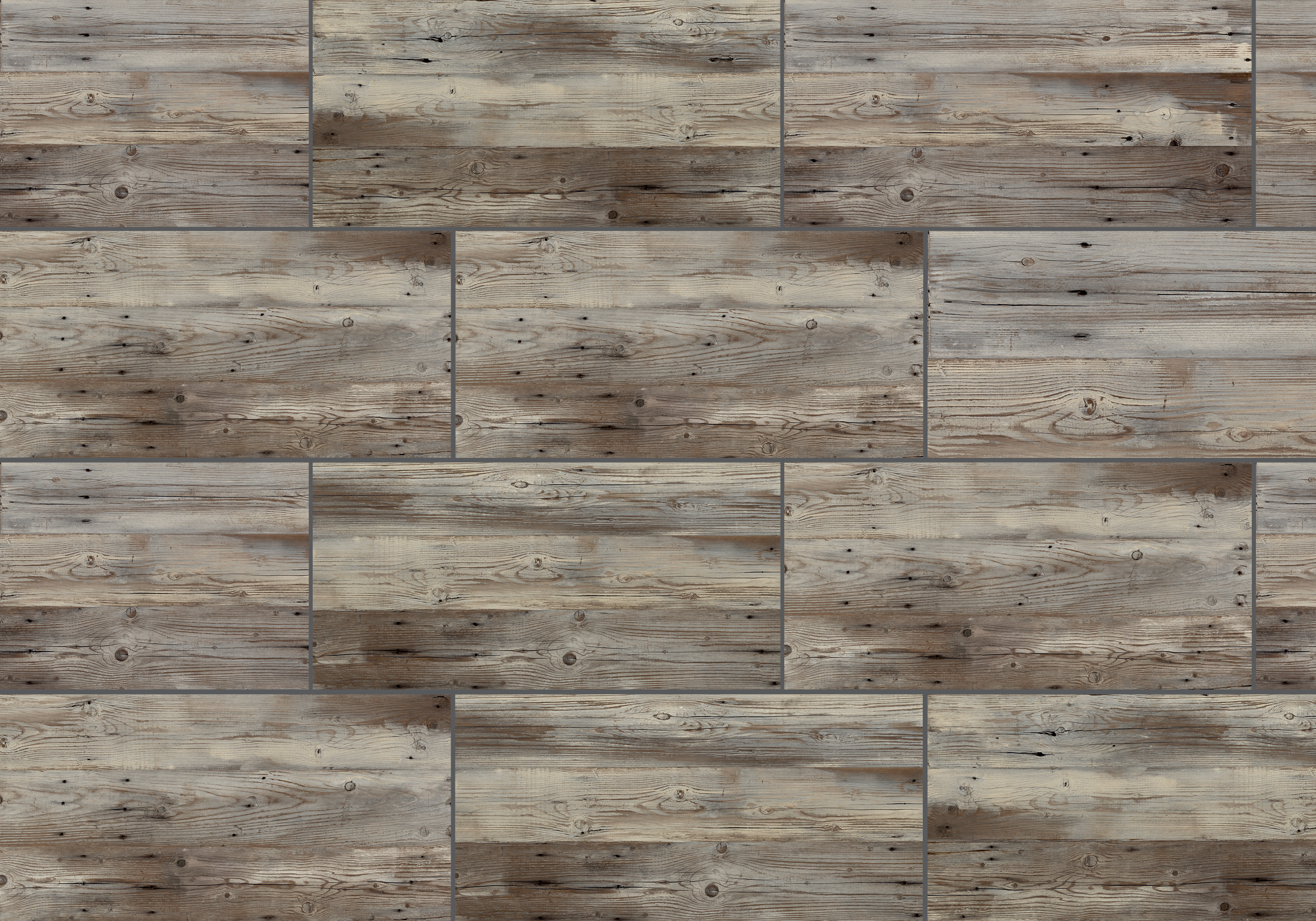 Keramische Terrassenplatte/fliese Altholz Braun 45x90x2cm