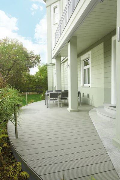 Terrasse UPM ProFi Deck 150 Silbergrün