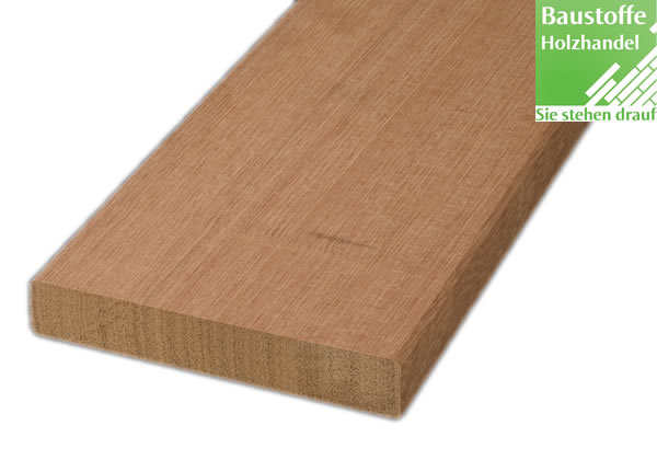 Bangkirai Terrassendiele 21x145mm vierseitig glatt gehobelt