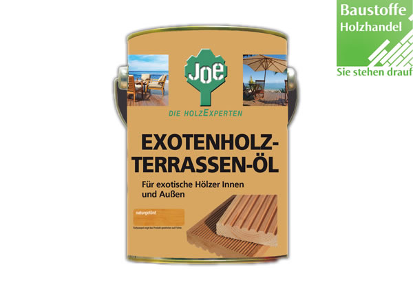 JOE Exotenhol Terrassenöl 2,5Liter