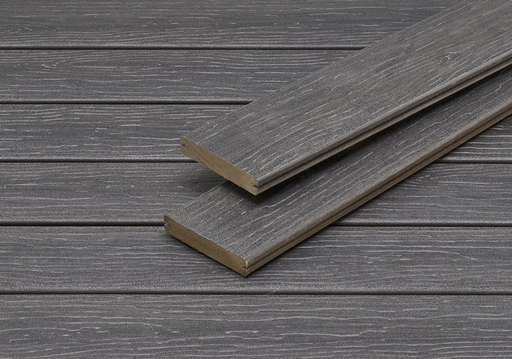 VISION MoistureShield Terrassendiele 25x137mm in Smokey Grey