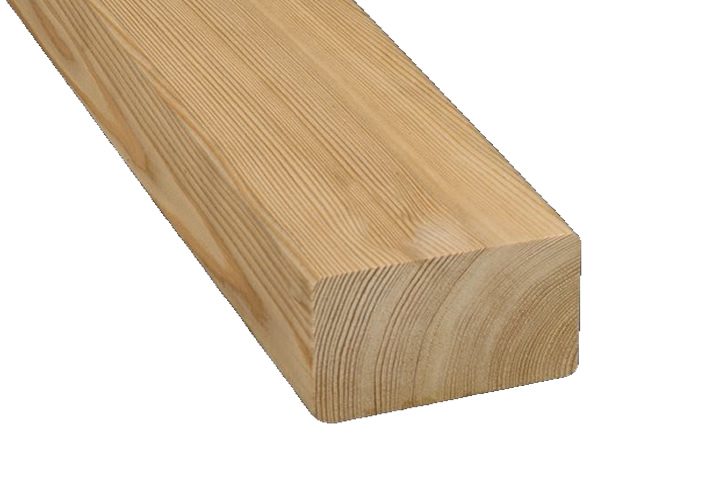 Sibirische Lärche Unterkonstruktion 45x90mm glatt