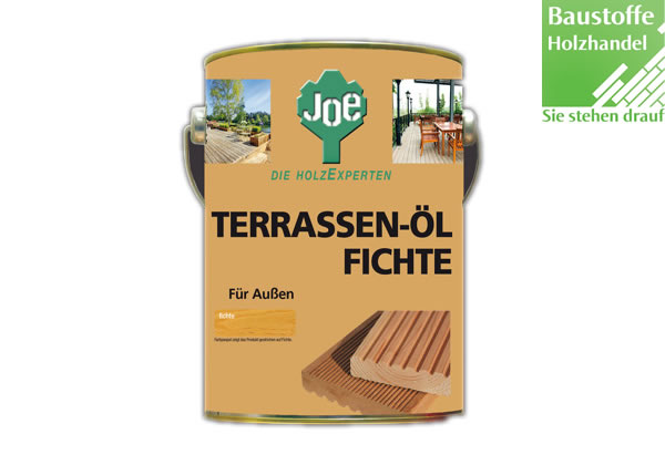 JOE Fichte Natur Terrassenöl 2,5 Liter