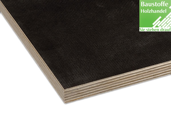 Siebdruckplatten Birke europ. 1250mm x 2500mm in 6 Stärken