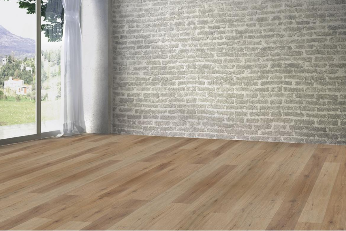 Vinyl Boden Rubin Wood Line XL mit Klick Verbindung und Trittschalldämmung