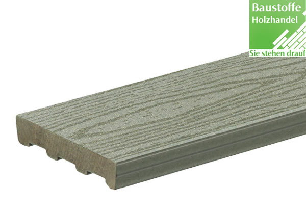 Timbertech WPC Massivdiele Gray, Kollektion Relia Board, 24x136mm ungenutet (auch mit Nut)