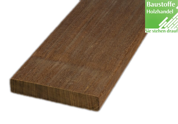 Ipe Terrassendiele 21x120mm vierseitig glatt gehobelt