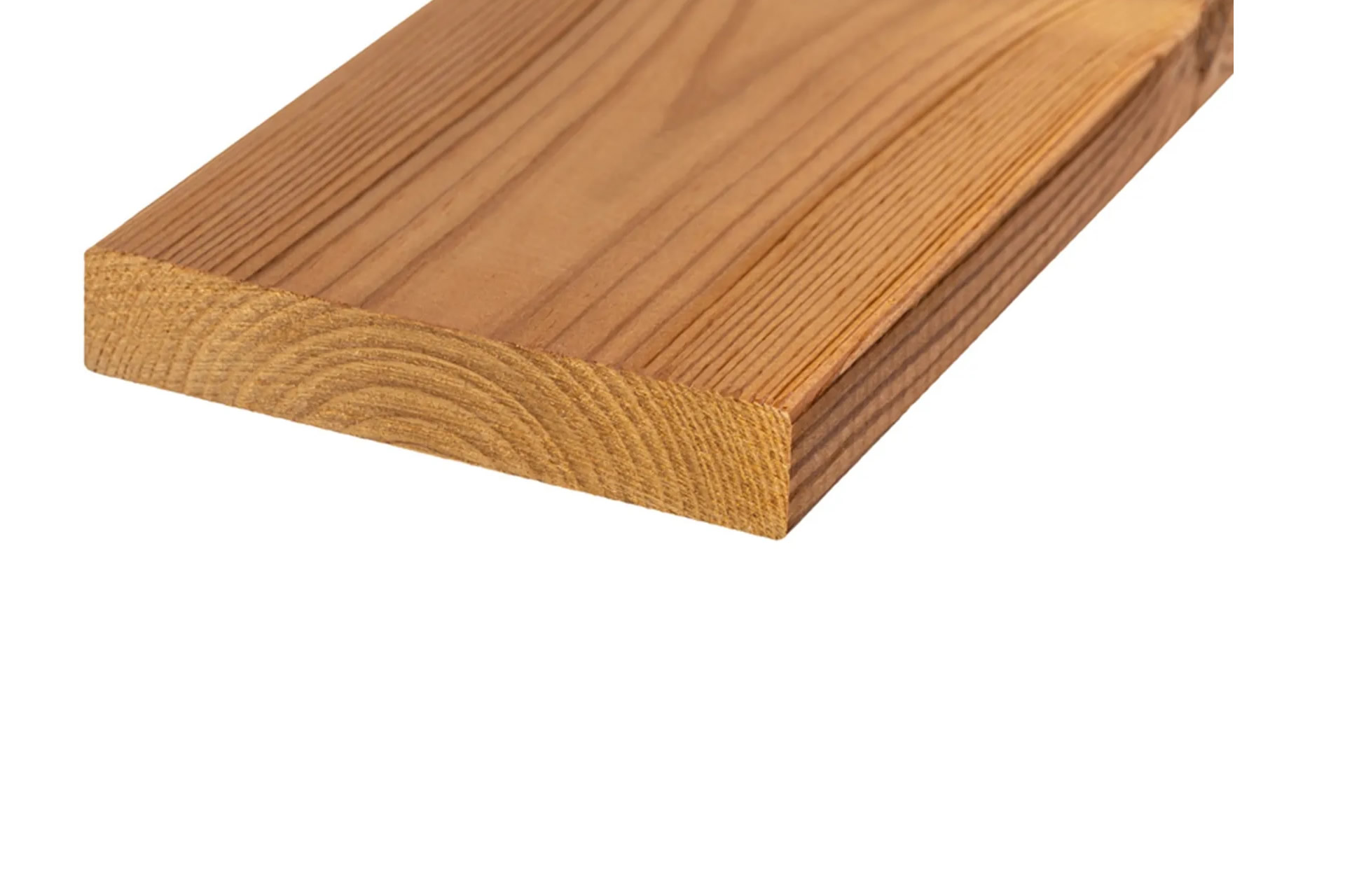 Thermo Kiefer Terrassendiele D4 ungenutet in 6 verschiedenen Formaten und Stärken