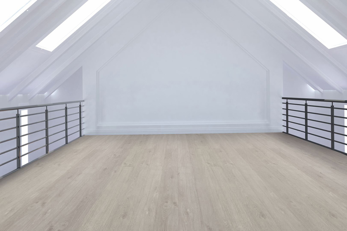 Vinyl Boden Granat Wood Line mit Klick Verbindung und Trittschalldämmung