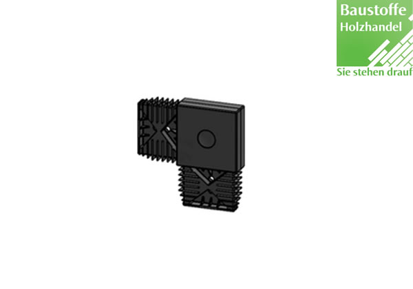 L-Verbinder für Unterkonstruktion 20x60mm in 2,0m VE = 25 Stück