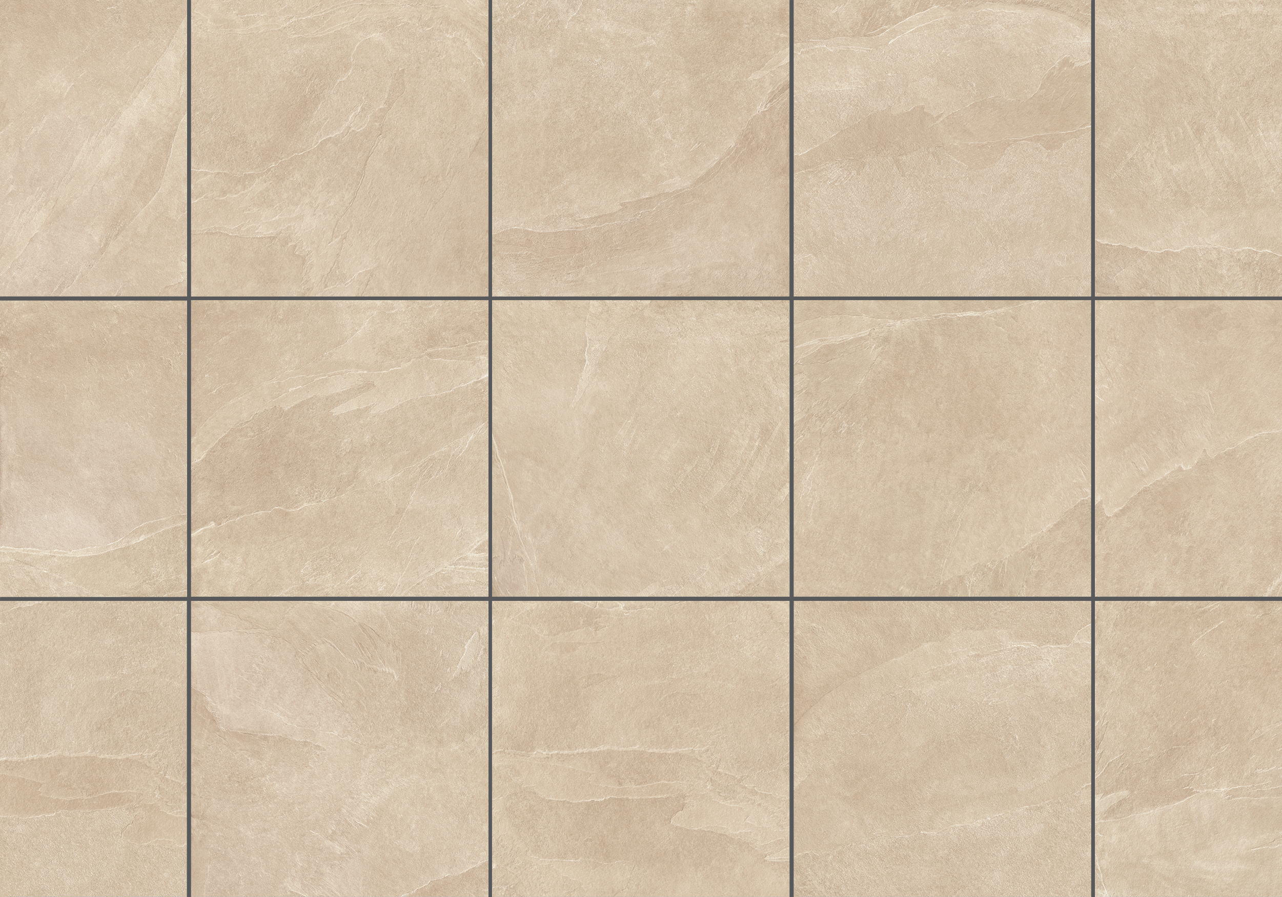Keramische Terrassenplatte/fliese Schiefer Gold 60x60x2cm