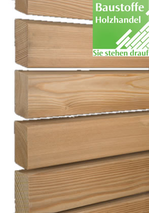 Parallelogrammleiste 15° Lärche sibirisch Rhombus