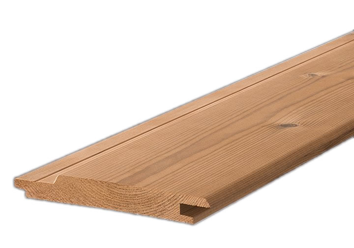 Thermofichte Schattennut Hidden Nailing Fassadenprofil 20x142mm