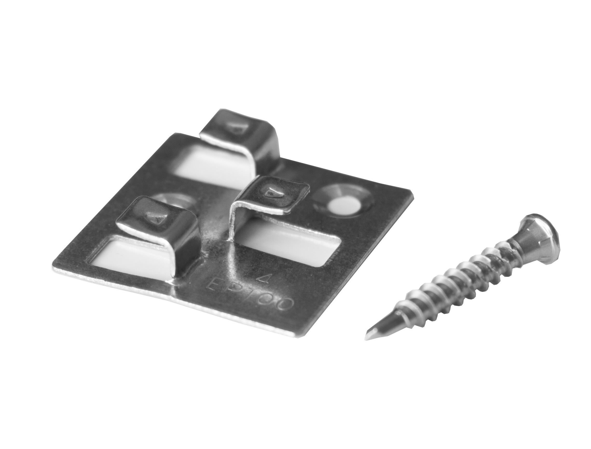 WPC Atrox Terrassenclip Edelstahl  für WPC und Aluminium UK, Fugenbreite 4mm