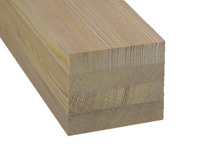 Sibirische Lärche Kantholz 140x140mm glatt