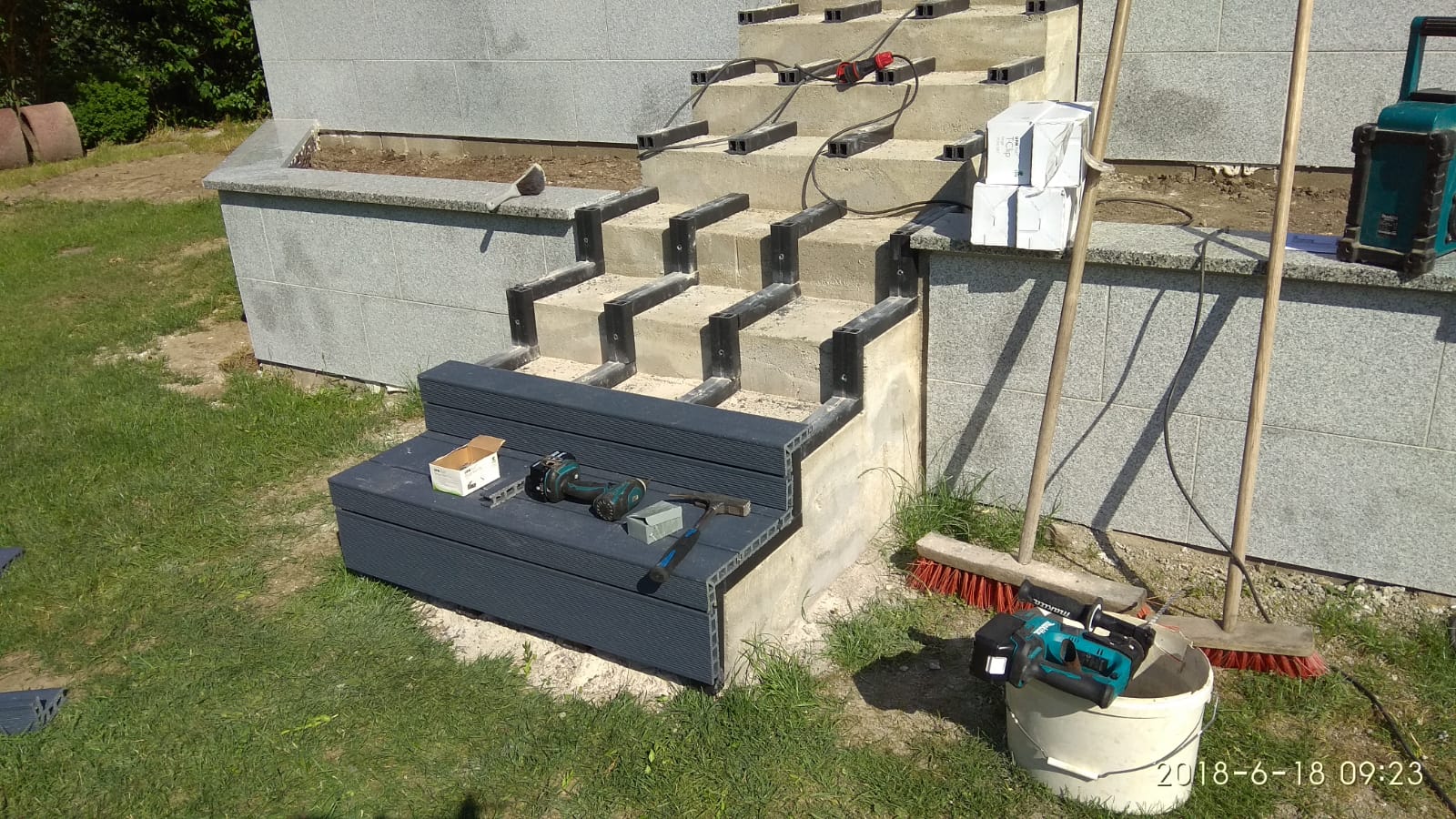 UPM ProFi Railstep Treppenmontage - so wirds gemacht