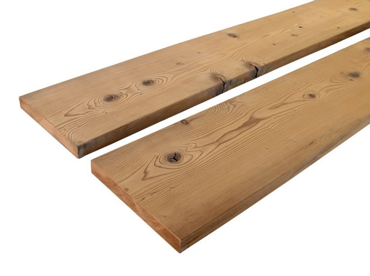 Thermo Tanne Terrassendiele 33 x 262mm RUSTIKAL