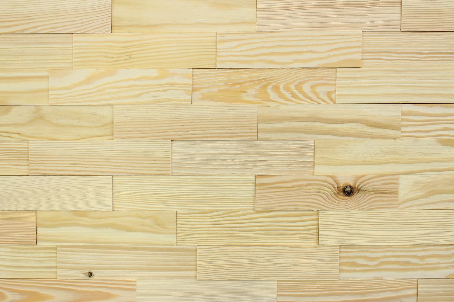 Wodewa Holzriemchen Kiefer nordisch 1m² in drei Oberflächen