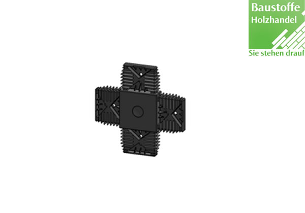 X-Verbinder für Unterkonstruktion 20x60mm in 2,0m VE = 25 Stück