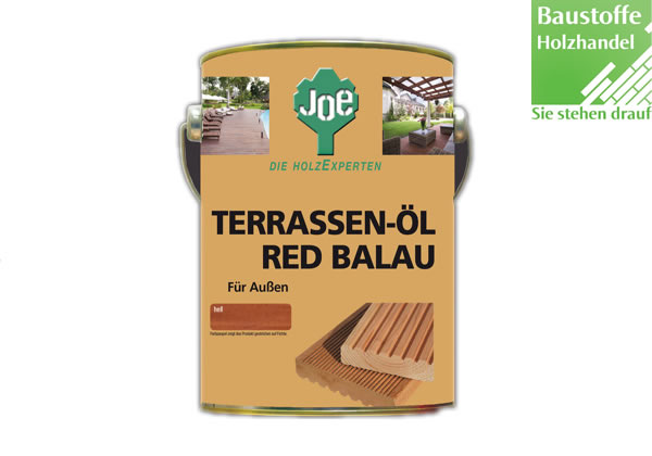 JOE Bangkiraiöl Red Balau in Dunkel und Hell 2,5Liter