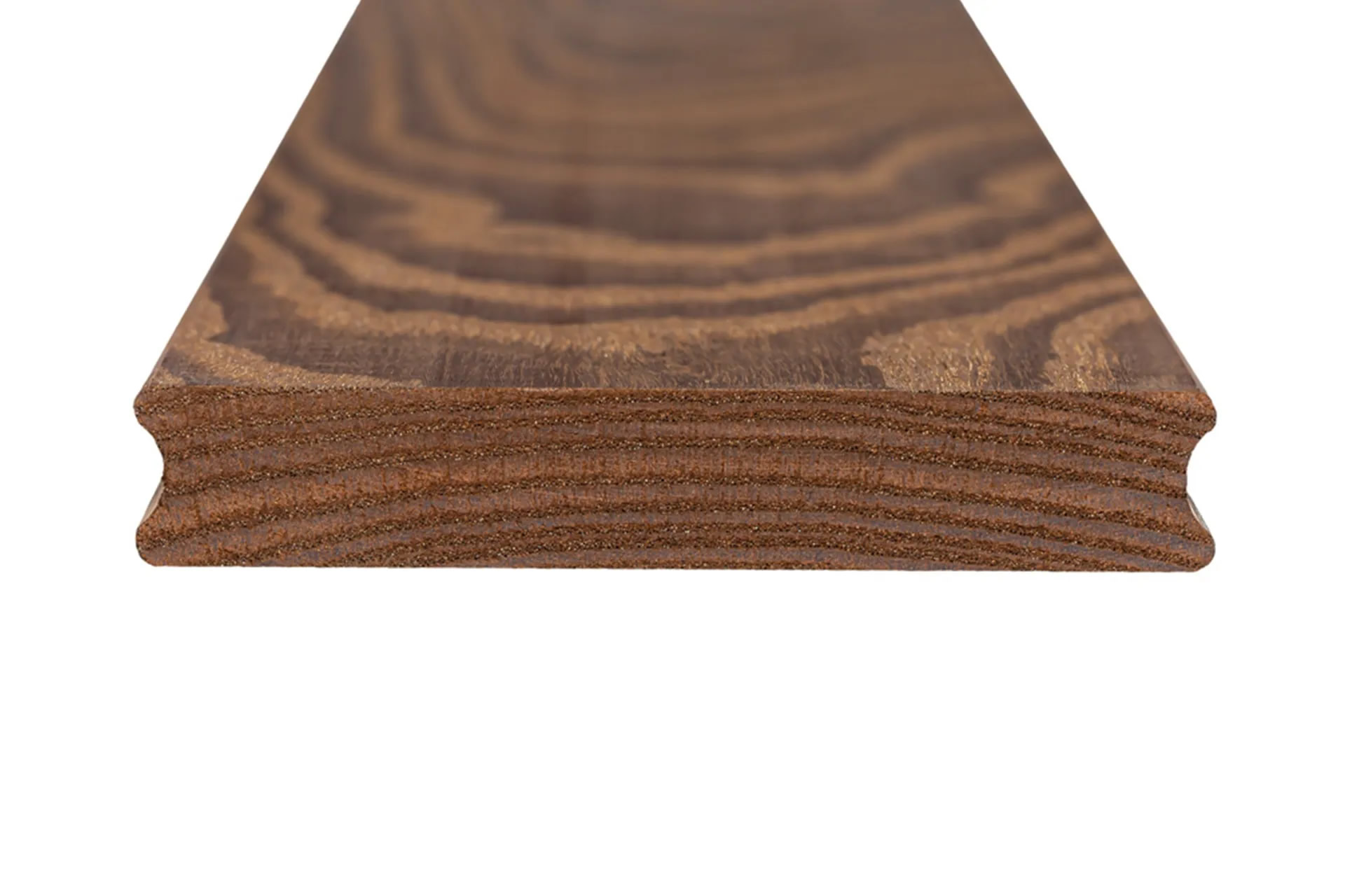 Thermo Esche Terrassendiele D31 genutet in 5 verschiedenen Formaten