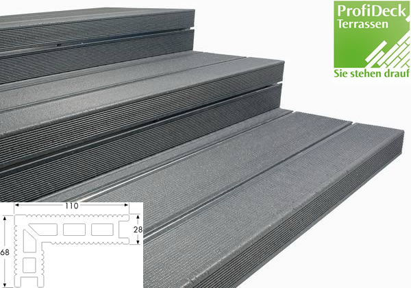 UPM ProFi Railstep Treppenprofil