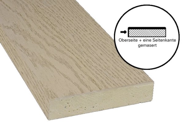 Millboard Terrassendiele Enhanced Grain in Limed Oak 32x126mm SLIM