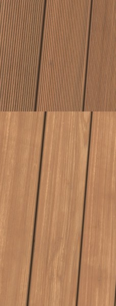 Bangkirai Terrassendiele 25x145mm fein/glatt KD