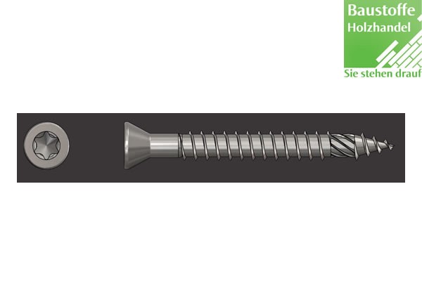 Lunawood Schraube für Dielenclip Profix 3 - VE 100 Stück