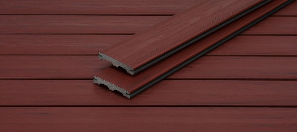 UPM ProFi Piazza One Terrassendiele 25x140mm in Red Padauk