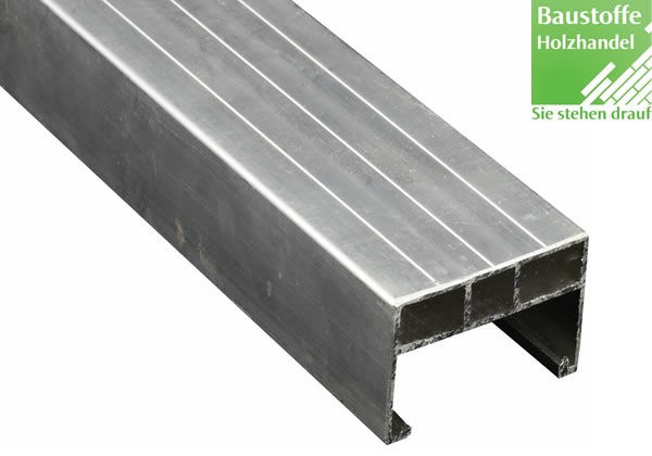 Aluminium Unterkonstruktion 40x60mm - 4m für Terrassenbau