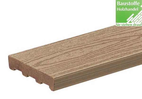 Timbertech WPC Massivdiele Cedar, Kollektion Relia Board, 24x136mm ungenutet (auch mit Nut)