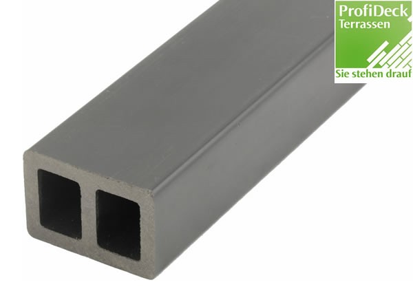 WPC Atrox Unterkonstruktion 40x60mm - 4m Grau