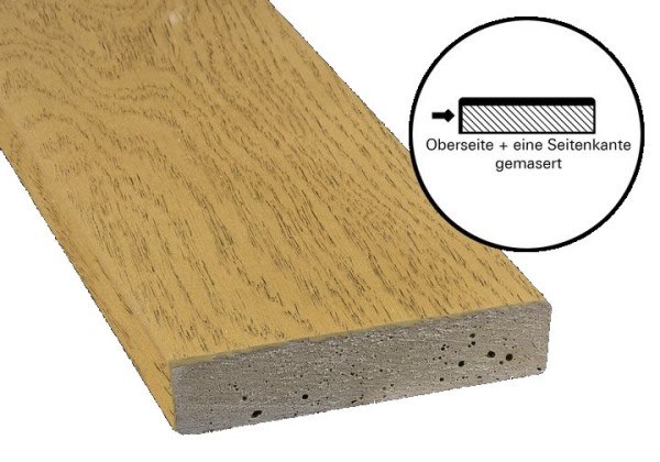 Millboard Terrassendiele Enhanced Grain in Golden Oak 32x126mm SLIM