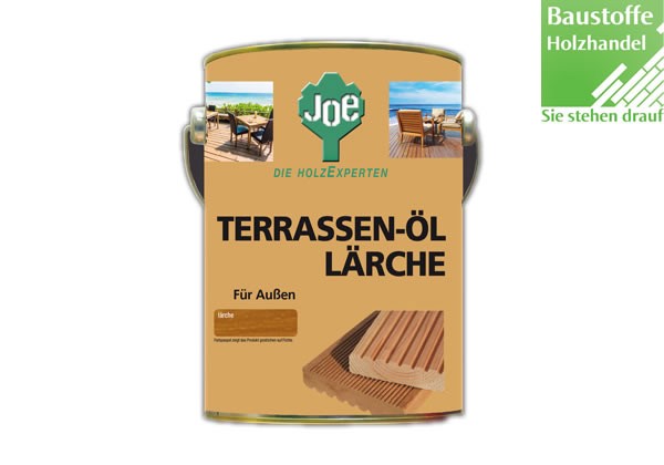 JOE Lärche Natur Terrassenöl 2,5 Liter