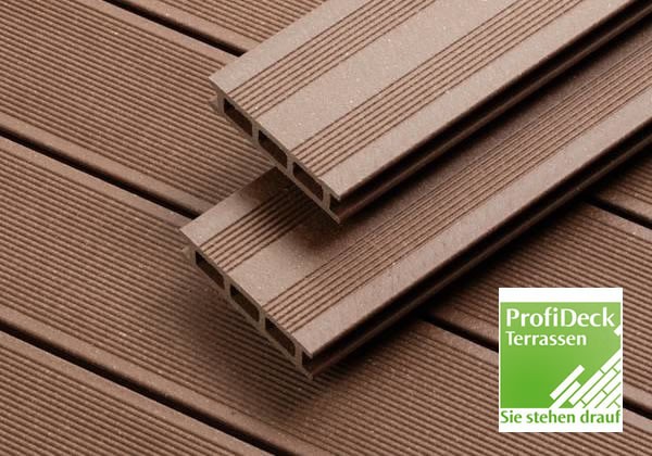 UPM ProFi Deck Terra 127 in Herbstbraun ABVERKAUF