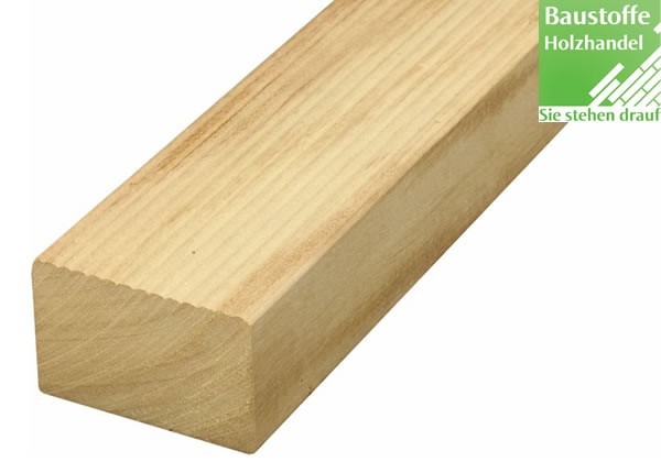 Marfil Holz Unterkonstruktion 45x70mm glatt oder geriffelt