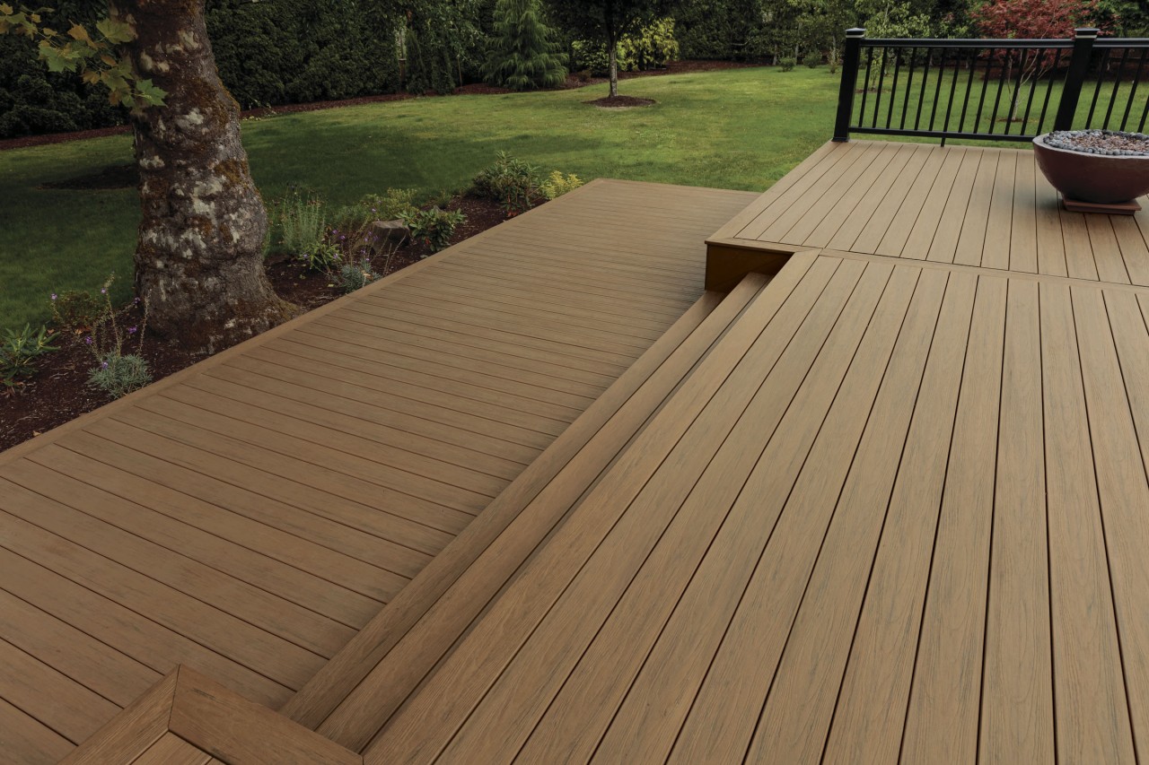 Timbertech WPC Terrassendiele Antique Leather, Kollektion Reserve ...